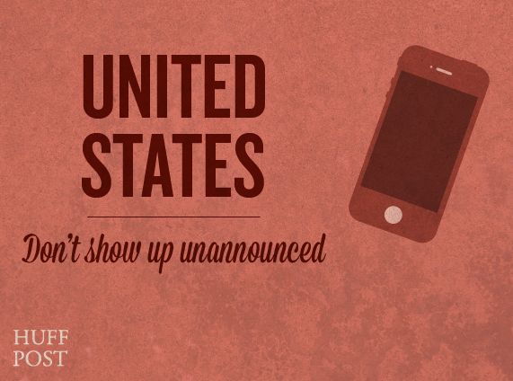 당신이 알아야 할 전 세계 방문 예절 17