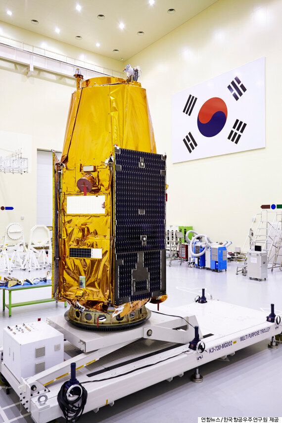 위성 아리랑 3A호, 정상궤도 순항중