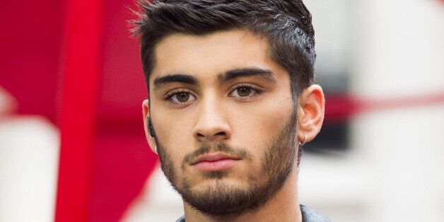 One Direction member Zayn Malik performs on NBC's
