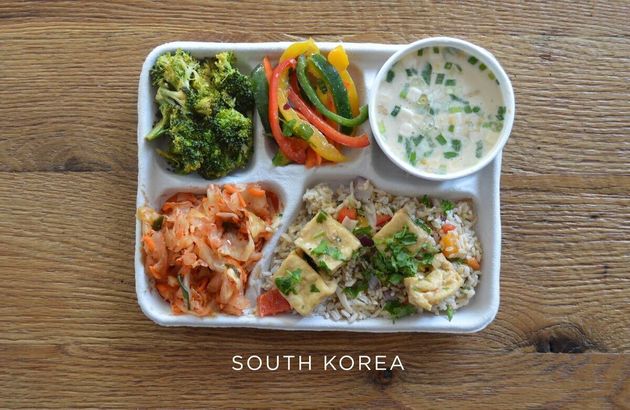 세계 여러 나라의 아이들이 먹고 있는 학교 급식.. 한국 급식은 어떨까?(사진)