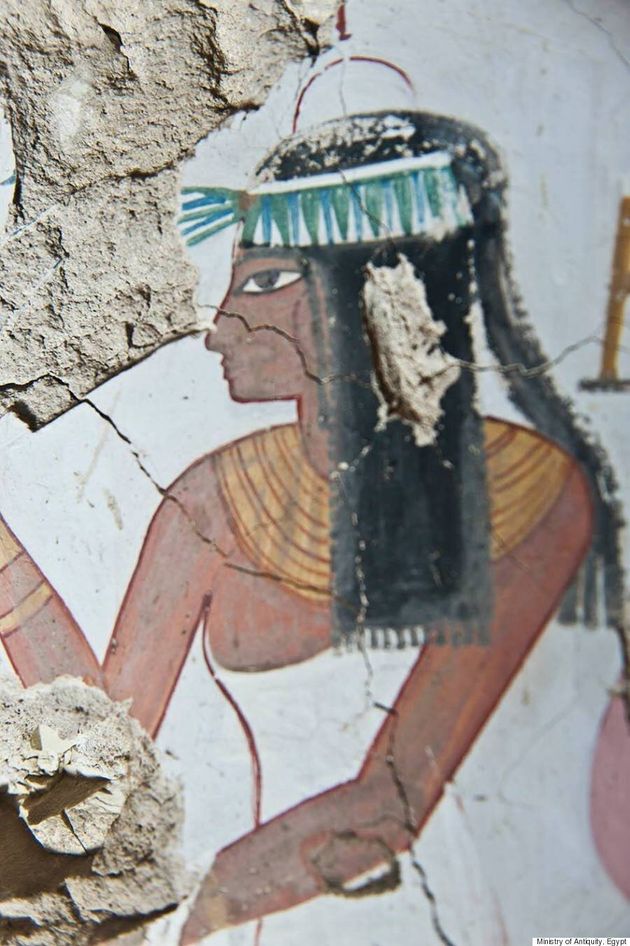 놀라운 벽화가 그려진 고대 이집트 무덤이 발견됐다(사진)