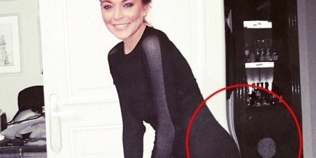 린제이 로한의 공간 왜곡 사진(사진)