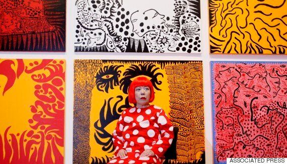 쿠사마 야요이, 세계에서 가장 유명한 미술가로 선정(사진)