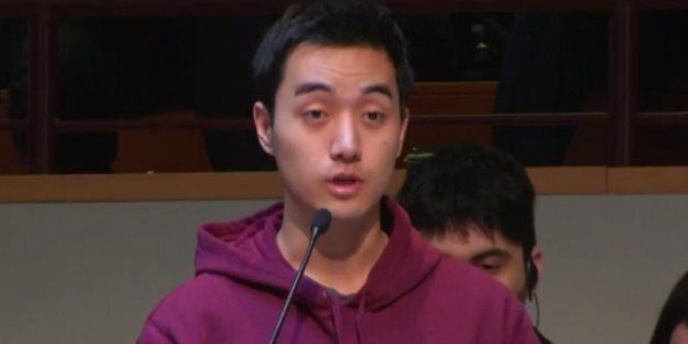 한국계 하버드대생, 아베에게 '성 노예' 질문을 던지다(동영상)