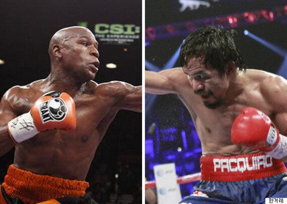 메이웨더 우세? 파퀴아오 왼손 훅이 복병...오늘 ‘세기의 대결'