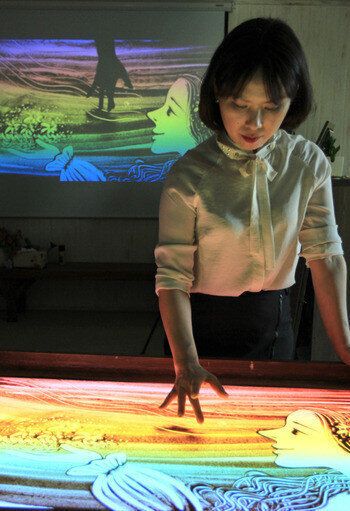 [인터뷰] '세월호 추모' 샌드아티스트 신미라(동영상)