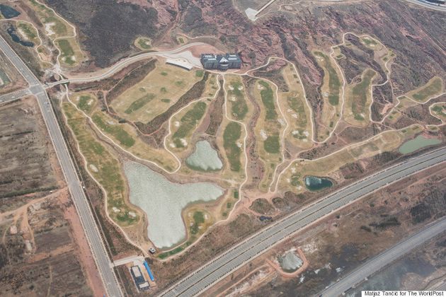 중국 사막의 유령 도시 오르도스의 캉바시에도 삶은 지속된다(화보)