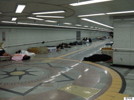 어느 외국인 노숙자의 쓸쓸한 죽음