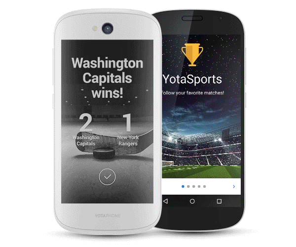 '세계최초 양면 디스플레이' 요타폰2, 미국 상륙 (사진, 동영상)