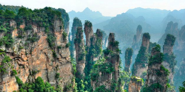 '아바타 촬영지'로 불리는 장가계에 생기는 세계 최장 공중 유리다리(사진)