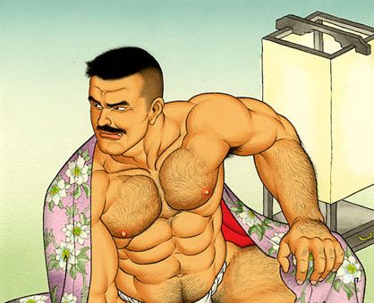 세계적인 게이 에로틱 만화가 타가메 겐고로