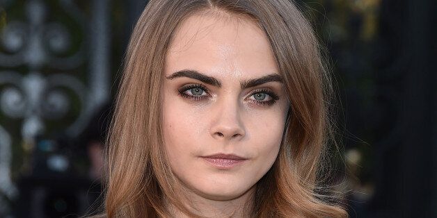 Cara Delevingne attends Burberry's
