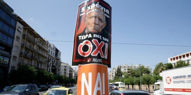 그리스 국민투표 하루 전 여론조사 찬성 44 vs 반대 43