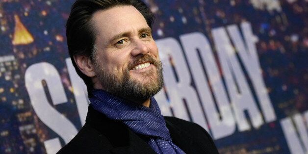 Jim Carrey attends the SNL 40th Anniversary Special at Rockefeller Plaza on Sunday, Feb. 15, 2015, in New York. (Photo by Evan Agostini/Invision/AP)