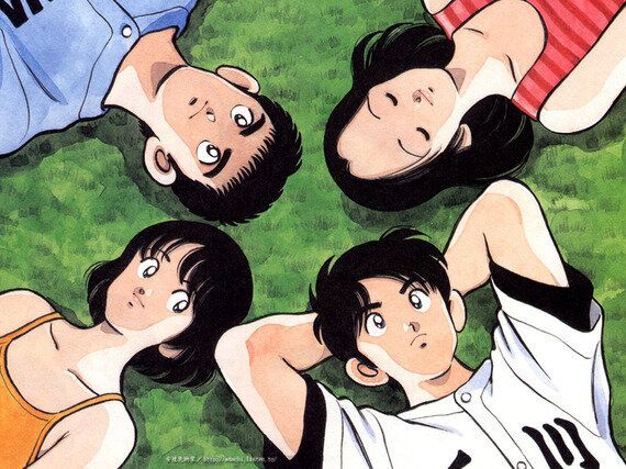 야구는 청춘의 고운 결 | 하라 히데노리, 아다치 미츠루