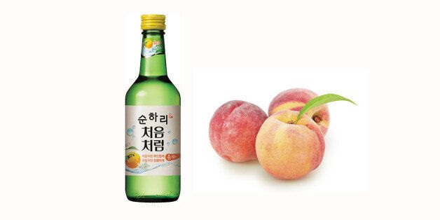 '순하리 처음처럼' 신제품은 복숭아맛이다