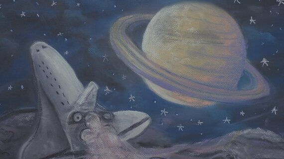 자동차로 그린 '우주로 보내는 메시지'는 어떻게 만들어졌을까