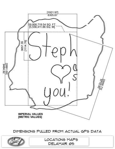 자동차로 그린 '우주로 보내는 메시지'는 어떻게 만들어졌을까