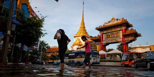 태국 방콕, 20년 내에 물에 잠길 수 있다