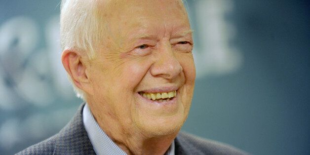Photo by: Dennis Van Tine/STAR MAX/IPx 7/7/15 Jimmy Carter at a signing for his new book, A Full Life. (Barnes and Noble, NYC)
