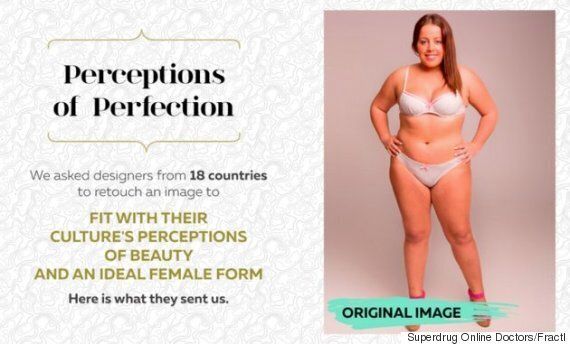 18개 나라가 생각하는 이상적인 여성의 몸매(사진)