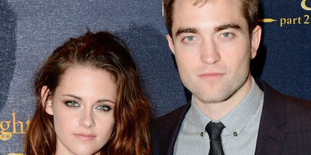 Actors Kristen Stewart and Robert Pattinson are seen at The Twilight Saga: Breaking Dawn Part 2: European Premiere: Inside Arrivals at The Odeon Leicester Square on Wednesday Nov. 14, in London. (Photo by Jon Furniss/Invision/AP)