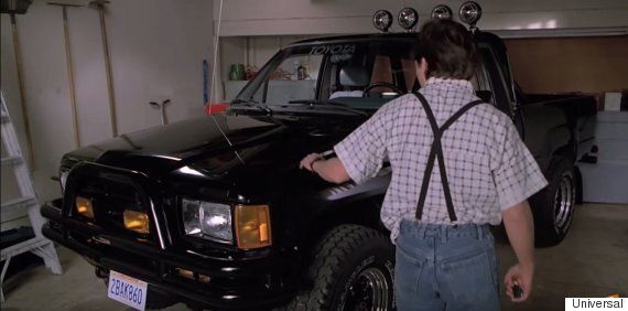 도요타 광고로 재회한 브라운 박사와 마티(동영상)