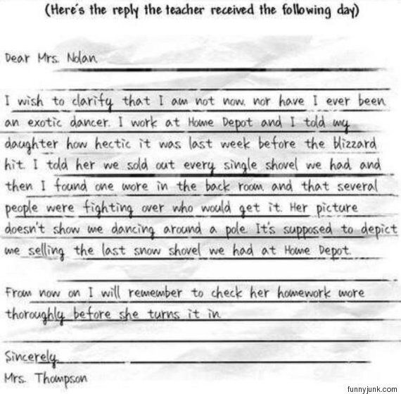 딸이 그린 장래 희망에 엄마가 놀라 답장을 썼다