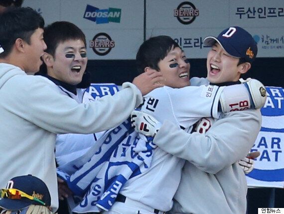 두산, 14년 만에 우승하다!(화보)