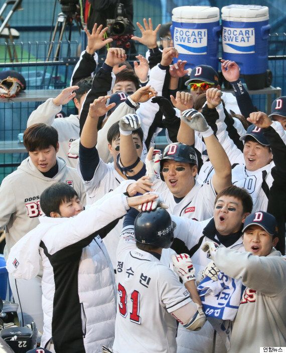 두산, 14년 만에 우승하다!(화보)