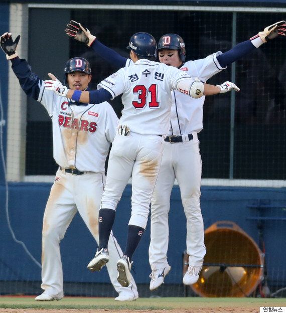 두산, 14년 만에 우승하다!(화보)