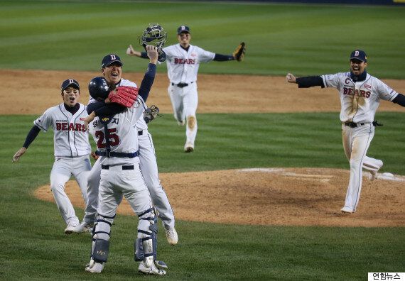 두산, 14년 만에 우승하다!(화보)
