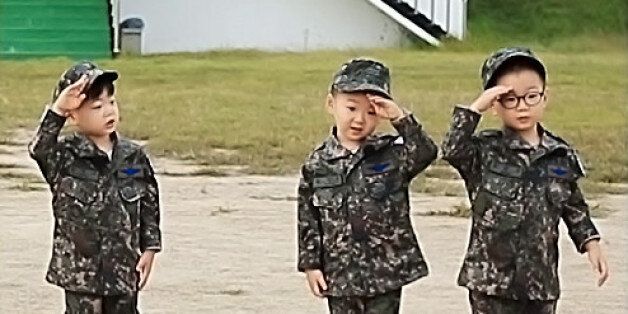 '삼둥이 병영체험' 웃을 일이 아닌 이유