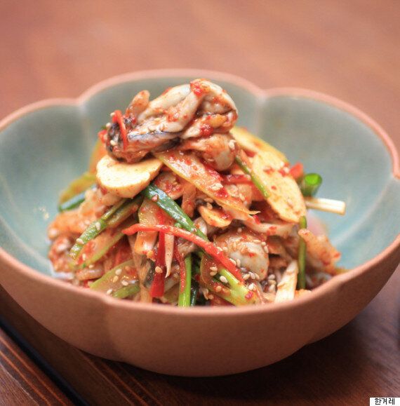 중국·일본·프랑스·한국식 제철 굴 요리 5(사진)