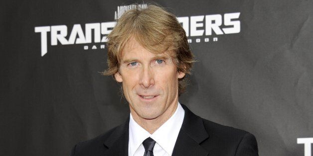 Executive producer and director Michael Bay attends the 'Transformers: Dark Of The Moon' premiere in Times Square on Tuesday, June 28, 2011 in New York. (AP Photo/Evan Agostini)