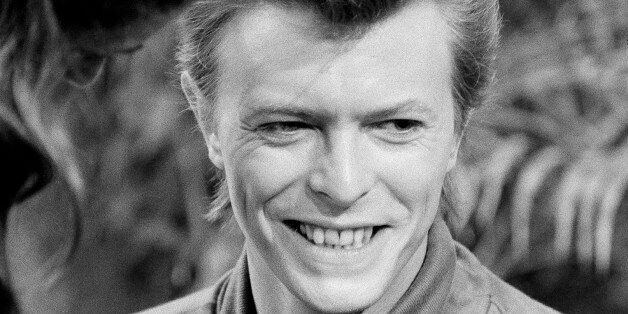 David Bowie is shown as he prepares for an appearance on ABC-TV's