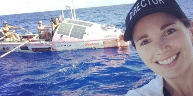 4명의 영국 여성이 257일 만에 태평양을 건넌 이유(영상)