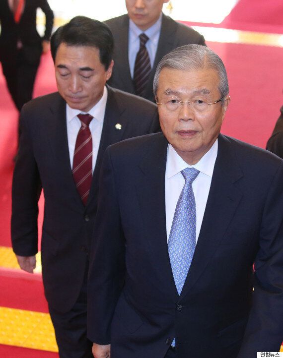 오랜만입니다 : 박근혜 대통령, 김종인 더민주 대표와 '3분' 독대