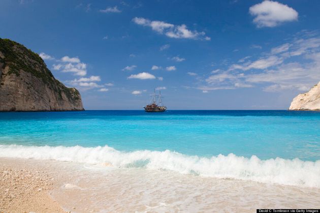 그리스에서 가장 아름다운 섬, 그 섬에서 가장 아름다운 해변 나바지오(화보)