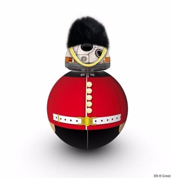 스타워즈 배우들이 디자인한 드로이드 BB-8(사진)