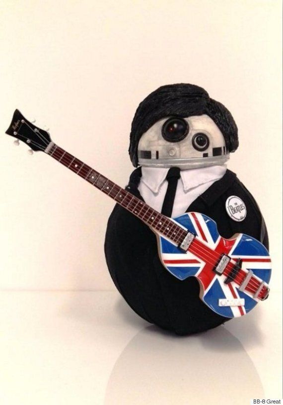 스타워즈 배우들이 디자인한 드로이드 BB-8(사진)