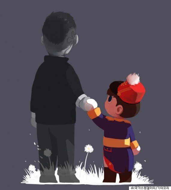 ‘복면가왕'을 본 dc 국카스텐 갤러리 유저의 그림 한 장(그림)