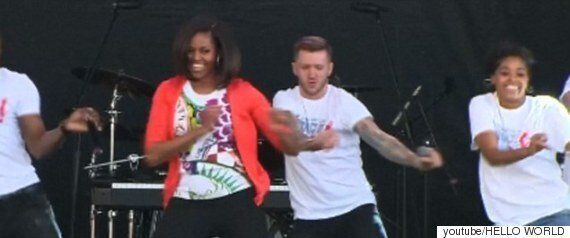 '스타워즈 데이'를 축하하는 오바마 부부의 신바람(동영상)