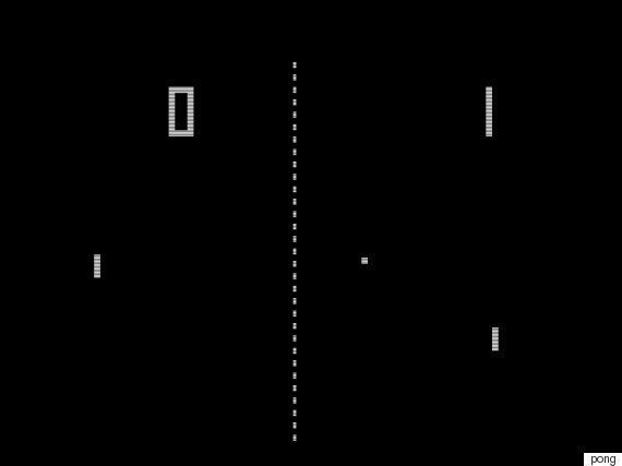 70년대 비디오 게임 ‘퐁'(PONG)을 실사판 게임으로 재현했다(동영상)