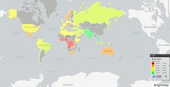 세계에서 남성의 평균 페니스 길이가 가장 짧은 나라는?