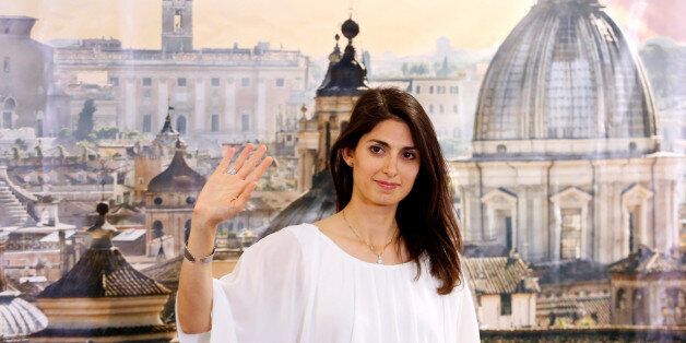 Rome's newly elected mayor Virginia Raggi, of 5-Star Movement, gestures during a news conference in Rome, Italy June 20, 2016. REUTERS/Remo Casilli