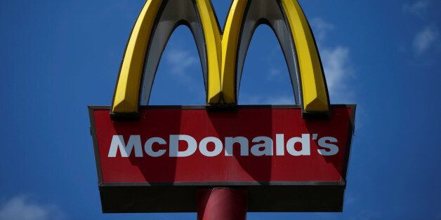 The McDonald's logo is seen in Tbilisi, Georgia, June 8, 2016. REUTERS/David Mdzinarishvili