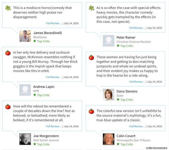 영화 '고스트버스터즈'가 '인터넷 평점'의 본질적인 문제점을 드러냈다