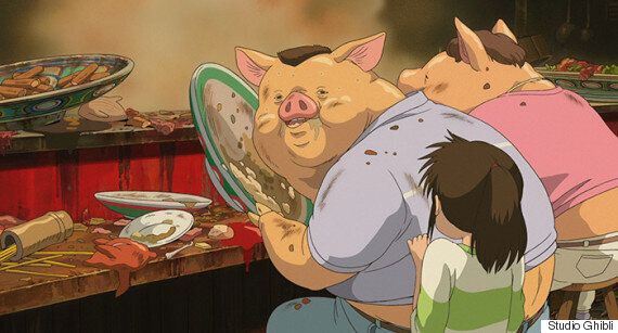 '센과 치히로의 행방불명'에서 치히로의 부모가 돼지로 변한 이유에 대한 지브리의 정말 상세한 답변