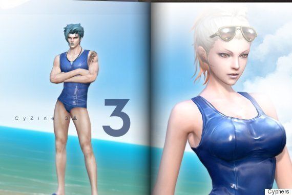 게임에서 '주인공'을 맡은 '여성 캐릭터'는 덜 성적으로 묘사된다